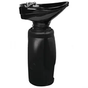 Myjki fryzjerskie - AYALA Myjnia Fryzjerska Star III wolnostojąca misa i podstawa czarne - miniaturka - grafika 1