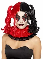 Dodatki do strojów karnawałowych - Smiffys skręcone torebka damska peruka z warkoczykami Harlekin, One Size, OS 48049 - miniaturka - grafika 1