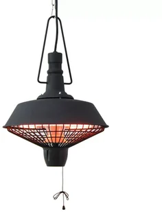 OutTrade Sunred Grzejnik wiszący Indus, 2100 W, halogen, czarny, RSH16 - Akcesoria do wentylacji i klimatyzacji - miniaturka - grafika 2