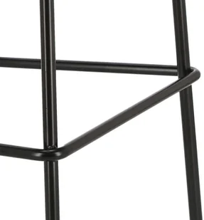 Intesi Stołek barowy Grego czarny - Taborety i hokery - miniaturka - grafika 10