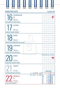 Telegraph T-kalendarz biurkowy Mini Zodiak H7 - Kalendarze - miniaturka - grafika 2