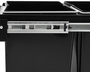 FENIKS vidaXL Kuchenny wysuwany, ciche zamykanie, 48 L vidaXL - Kosze na śmieci - miniaturka - grafika 6