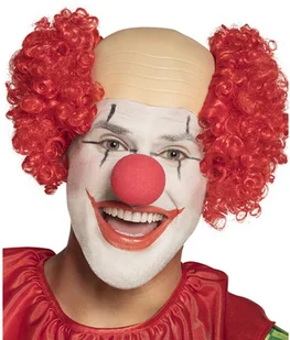 Boland Panelize Clown peruka z czerwonymi włosami - Stroje karnawałowe - miniaturka - grafika 3