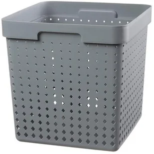 Plast team Plast Team Pojemnik Seoul szary 21 L - Pudła i pojemniki do przechowywania - miniaturka - grafika 2