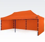 Pawilony ogrodowe - BRIMO Namioty weselne 3x6m - plus 3 ściany - Pomarańczowy - miniaturka - grafika 1