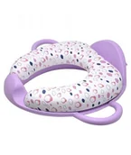 Nocniki - Poupy Miękka Nakładka na Sedes z Uchwytami, Fioletowa - miniaturka - grafika 1