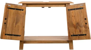 Szafka łazienkowa pod umywalkę drewno sosnowe - Szafki łazienkowe - miniaturka - grafika 15