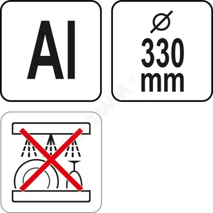 Yato SIATKA DO PIZZY 330MM YG-02033 - Inne urządzenia gastronomiczne - miniaturka - grafika 3