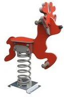 Huśtawki - KBT Bujak na sprężynie na plac zabaw Jeleń kotwa płaska 177.001.004.001 - miniaturka - grafika 1