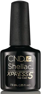 CND Shellac Top Xpress5 7,3ml do lakieru hybrydowego 639370909288 - Lakiery hybrydowe - miniaturka - grafika 2