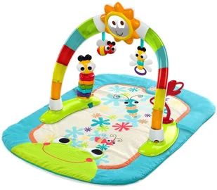 Bright Starts Activity Krzesełko zabaw i mata Laugh & Lights, zielony Chamo - Maty edukacyjne - miniaturka - grafika 7