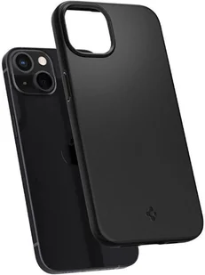 Spigen nakładka Thin Fit do iPhone 13 czarna - Etui i futerały do telefonów - miniaturka - grafika 16