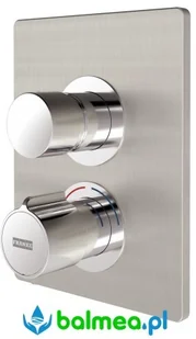 Franke Bateria prysznicowa podtynkowa F5 samozamykająca z regulacją temperatury F5ST2006 - Baterie podtynkowe - miniaturka - grafika 2