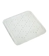 Maty antypoślizgowe - Kleine Wolke 4325100002 mata prysznicowa Calypso, 55 x 55 cm, biały 4325100002 - miniaturka - grafika 1