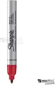 Markery do tablic - Sharpie Marker pernam okrągły czerwony obudowa metalowa S0945740 - miniaturka - grafika 1
