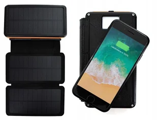 Porządny Power Bank Solarny Z Ładowarką Indukcyjną - Powerbanki - miniaturka - grafika 2