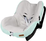Akcesoria do fotelików - BABY'S ONLY Baby's Only, Classic Ochraniacz na fotelik samochodowy 0+, Miętowy,  WYPRZEDAŻ -50% - miniaturka - grafika 1