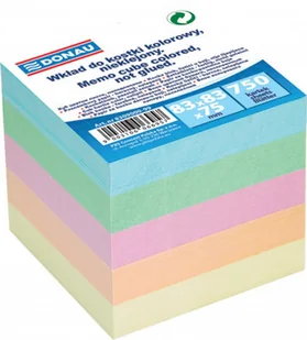 Donau KOSTKA PAPIEROWA NIEKLEJONA 83X83X75 KOLOR 8309000-99 - Etykiety samoprzylepne i bloki etykiet - miniaturka - grafika 2