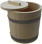 Beczki - Drewniana beczka do kiszenia kapusty, ogórków 15 L - miniaturka - grafika 1