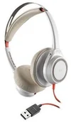 Słuchawki - Plantronics Blackwire 7225 - Białe - miniaturka - grafika 1