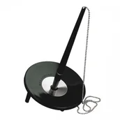 Długopisy - Ballograf Długopis z Łańcuszkiem Desk Set Bank Czarny - miniaturka - grafika 1