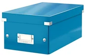 Pudełka i akcesoria na płyty CD - Leitz 60420036 Pudełko na DVD Click & Store Niebieski 60420036 - miniaturka - grafika 1