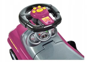 Multistore Multistore, jeździk 3 w 1, różowy - Jeździki dla dzieci - miniaturka - grafika 19