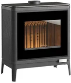 Piece wolnostojące - Ekoprojekt 868 Piec wolnostojący Invicta 9kW Kazan GA kolor emalia antracyt 86876404 - miniaturka - grafika 1