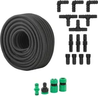 Inne akcesoria do nawadniania - hillvert Linia kroplująca 50 m przyłącze kranowe i złączki HT-COSTIGAN-50 - miniaturka - grafika 1