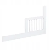 Łóżeczka i kojce - Klupś Barierka LittleSky 120x60 biel - miniaturka - grafika 1