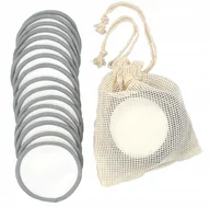 Pozostałe akcesoria kosmetyczne - Płatki Kosmetyczne Wielorazowe 16 Sztuk + Worek - miniaturka - grafika 1