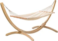 Hamaki - Elior Drewniany hamak ogrodowy ecru Cabana E11999Ola - miniaturka - grafika 1