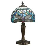 Lampy stojące - Interiors Lampa stołowa TIFFANY DRAGONFLY 64088 INTERIORS 64088/INT/CUBI - miniaturka - grafika 1
