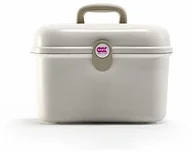 Torby i organizery dla mam - OKBABY OKBaby Beauty Care torba do przenoszenia przewijania dziecka i wanny, kość słoniowa - miniaturka - grafika 1