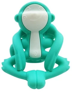 Mombella MIĘTOWA MAŁPKA silikonowy gryzak Mombella MO P8081-1 - Gryzaki dla dzieci - miniaturka - grafika 5