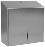 Dozowniki papieru i mydła dla firm - Merida Pojemnik na ręczniki papierowe składane STELLA R10 ADVANCED MAXI stal szlachetna matowa ASM103 - miniaturka - grafika 1