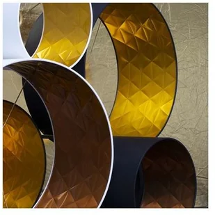 Spotlight LAMPA wisząca VICTORIA okrągła OPRAWA abażurowy zwis biały złoty 1421802 - Lampy sufitowe - miniaturka - grafika 6