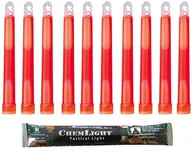 Pozostałe oświetlenie - Cyalume Technologies cyalume pałka świetlna wojskowe chemlight lightsticks 15 cm, Light Sticks bardzo z oświetleniem z czas palenia 12 godzin, czerwony SA9-10027054AM - miniaturka - grafika 1