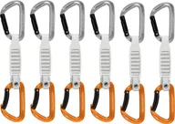 Sprzęt wspinaczkowy - Mammut Sender Keylock Quickdraw 12cm 6-Pack, szary/złoty 2022 Ekspresy wspinaczkowe 2040-02491-33272-74 - miniaturka - grafika 1