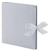 Albumy fotograficzne - Rössler Graphics 13161157006 album na zdjęcia, wiązany na kokardkę, 50 stron, kolor: szary 13161157006 - miniaturka - grafika 1