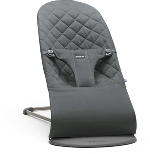 Baby Bjorn Bliss Cotton Antracyt - Leżaczki i huśtawki - miniaturka - grafika 3
