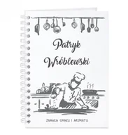 Notesy i bloczki - Murrano Przepiśnik kołonotatnik na przepisy z nadrukiem dla kucharza KZ-COOK-019 - miniaturka - grafika 1
