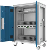 Akcesoria do tabletów i e-booków - Malow Wózek na 32 tablety + 2 laptopy - szafa na kółkach z ładowaniem z lampą odkażającą UV WNT 33 QV - miniaturka - grafika 1