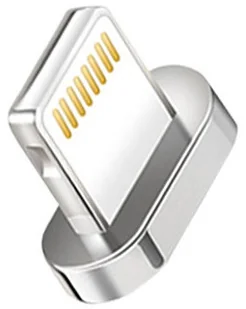 Maclean Wtyk magnetyczny Lightning MCE163 do kabla magnetycznego srebrny szybkie ładowanie 47649 - Części i akcesoria do laptopów - miniaturka - grafika 2