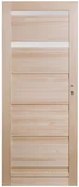 Drzwi wewnętrzne - Kornik Kornik Skrzydło drzwiowe Sekstet sosna bezsęczna 70L - miniaturka - grafika 1