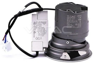 Downlight v-tac Oprawa LED V-TAC 6W COB CREE CRI95+ UGR19 24st VT-2907 3000K 400lm - Oprawy, klosze i abażury - miniaturka - grafika 10