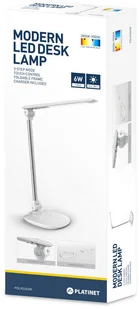 Platinet Lampka biurkowa LED PDLKS065W, 6 W, barwa biała regulowana - Lampy stojące - miniaturka - grafika 6