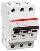 Bezpieczniki elektryczne - ABB Wyłącznik nadprądowy 3P B 40A 6kA AC S203-B40 2CDS253001R0405 - miniaturka - grafika 1