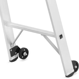 ALOSS 996 99675100 Drabina montażowa jednostronna z dwoma kółkami wysokość robocza 4,12m) 75100-uniw - Drabiny - miniaturka - grafika 8