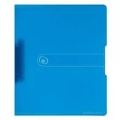 Segregatory - Herlitz  Segregator A4 niebieski transparentny - miniaturka - grafika 1